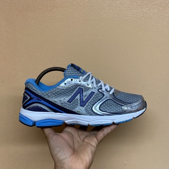 New Balance 580 V2 Running Sneakers “Grey Blue White” - Picture 4 of 17